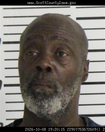 Booking photo — Tommie Chester Moore