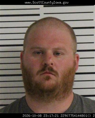 Booking photo — Cody Jay Stallings