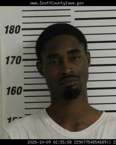 Booking photo — Mekhi Monte Burrell