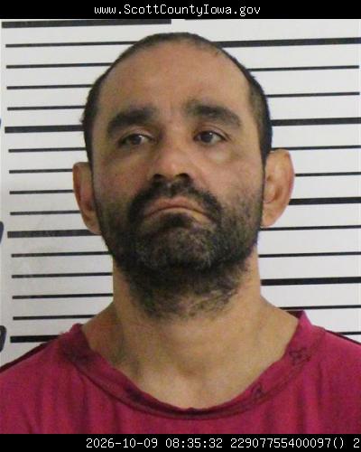 Booking photo — Francisco Nunez