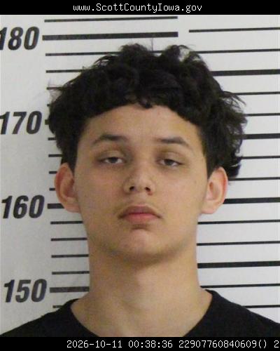 Booking photo — Jonathan Isael Gamino